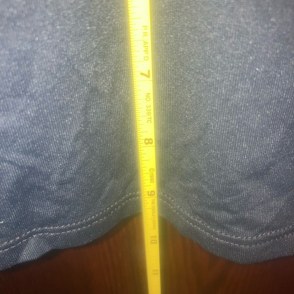 Black 9 Inch Long Skirted Swim Bottom - Picture 6 of 10